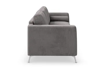 Ocean Lyx 4-sits Manchestersoffa - Mörkgrå - Möbler - Vardagsrum - Soffor - 4-sits soffor