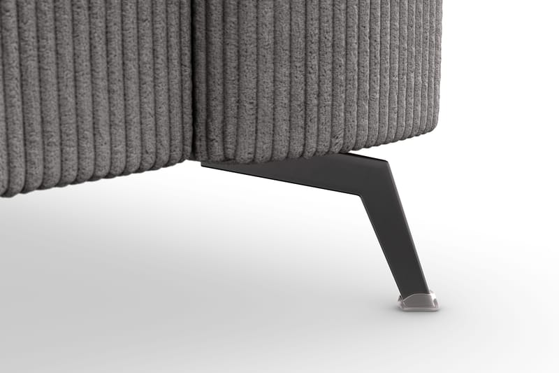 Ocean Lyx 4-sits Manchestersoffa - Mörkgrå - Möbler - Vardagsrum - Soffor - 4-sits soffor