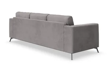 Ocean Lyx 4-sits Manchestersoffa - Mörkgrå - Möbler - Vardagsrum - Soffor - 4-sits soffor