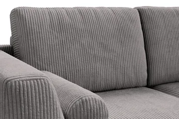 Ocean Lyx 4-sits Manchestersoffa - Mörkgrå - Möbler - Vardagsrum - Soffor - 4-sits soffor