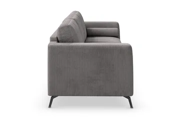 Ocean Lyx 4-sits Manchestersoffa - Mörkgrå - Möbler - Vardagsrum - Soffor - 4-sits soffor