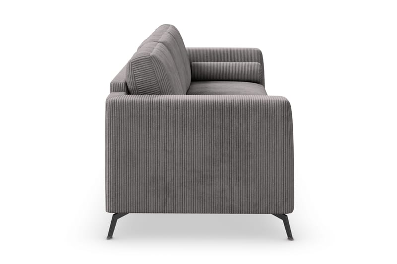 Ocean Lyx 4-sits Manchestersoffa - Mörkgrå - Möbler - Vardagsrum - Soffor - 4-sits soffor
