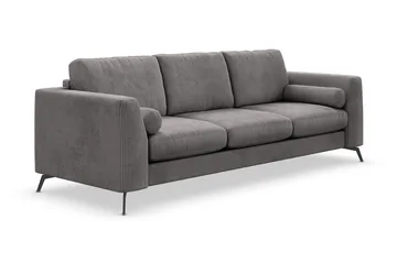Ocean Lyx 4-sits Manchestersoffa - Mörkgrå - Möbler - Vardagsrum - Soffor - 4-sits soffor