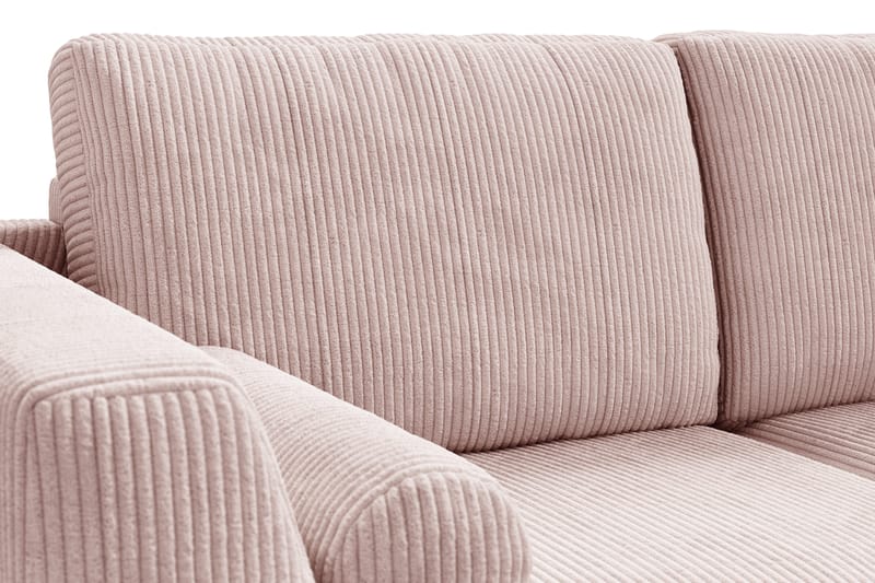 Ocean Lyx 4-sits Manchestersoffa - Rosa - Möbler - Vardagsrum - Soffor - 4-sits soffor