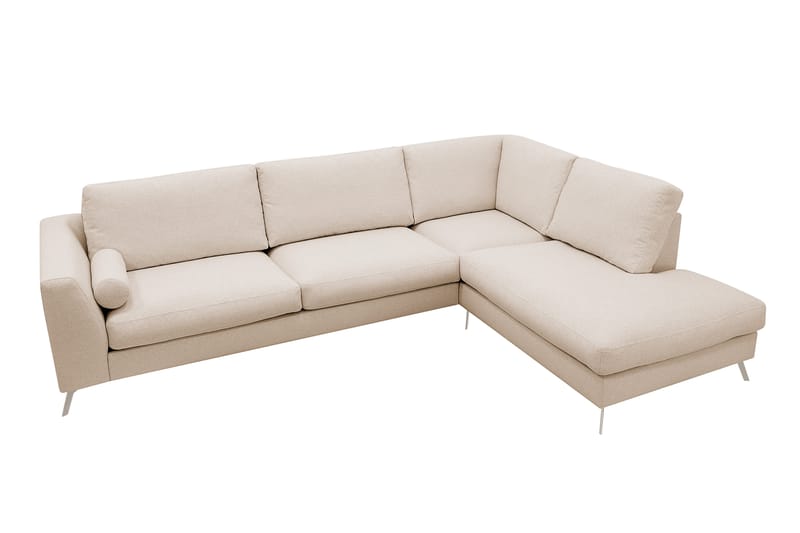 Ocean Lyx 4-sits Soffa med Schäslong Höger - Beige - Möbler - Vardagsrum - Soffor - Divansoffa & schäslong
