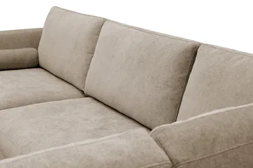 Ocean Lyx 4-sits Soffa med Schäslong Höger - Brun - Möbler - Vardagsrum - Soffor - Divansoffa & schäslong