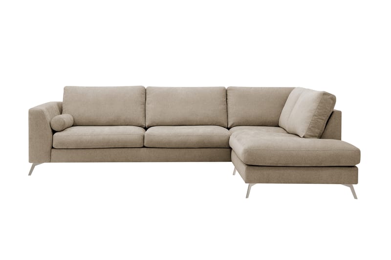 Ocean Lyx 4-sits Soffa med Schäslong Höger - Brun - Möbler - Vardagsrum - Soffor - Divansoffa & schäslong