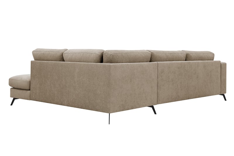 Ocean Lyx 4-sits Soffa med Schäslong Höger - Brun - Möbler - Vardagsrum - Soffor - Divansoffa & schäslong