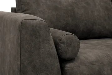 Ocean Lyx 4-sits Soffa med Schäslong Höger - Brun - Möbler - Vardagsrum - Soffor - Skinnsoffor
