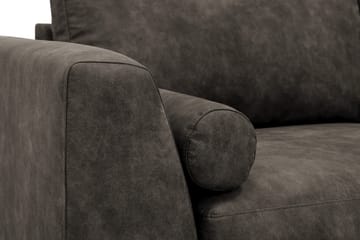 Ocean Lyx 4-sits Soffa med Schäslong Höger - Brun - Möbler - Vardagsrum - Soffor - Skinnsoffor