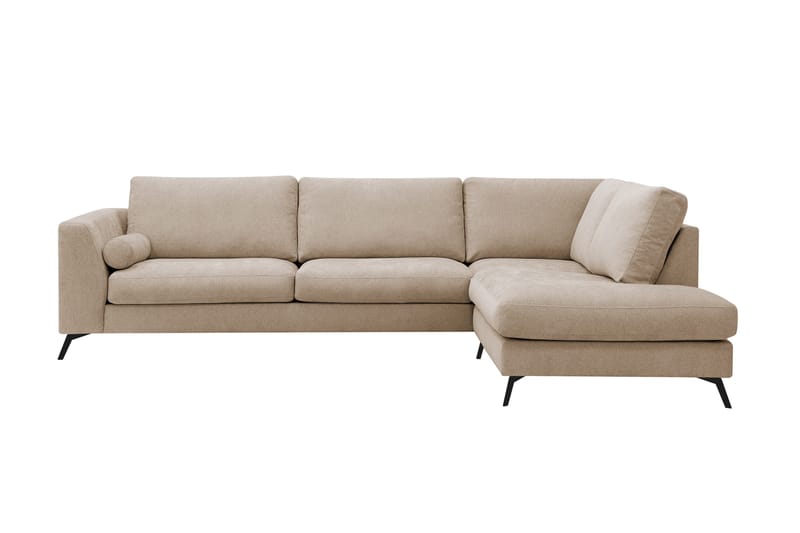 Ocean Lyx 4-sits Soffa med Schäslong Höger - Ljusbrun - Möbler - Vardagsrum - Soffor - Divansoffa & schäslong