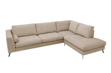 Ocean Lyx 4-sits Soffa med Schäslong Höger - Ljusbrun - Möbler - Vardagsrum - Soffor - Divansoffa & schäslong