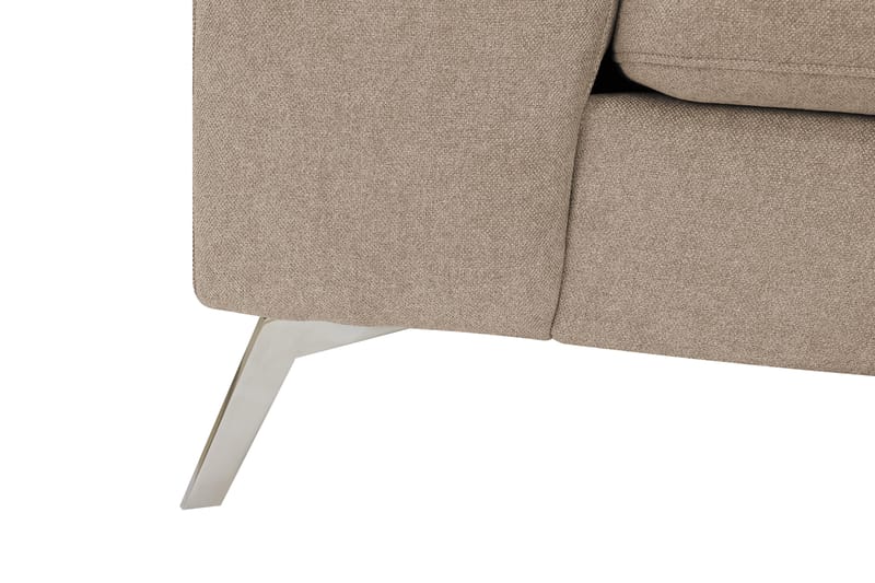 Ocean Lyx 4-sits Soffa med Schäslong Höger - Ljusbrun - Möbler - Vardagsrum - Soffor - Divansoffa & schäslong