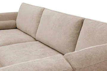 Ocean Lyx 4-sits Soffa med Schäslong Höger - Ljusbrun - Möbler - Vardagsrum - Soffor - Divansoffa & schäslong