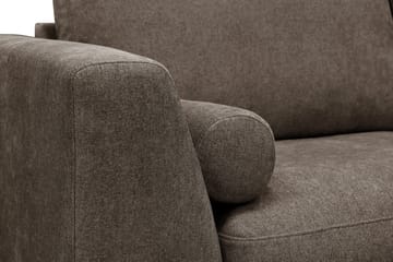 Ocean Lyx 4-sits Soffa med Schäslong Höger - Mörkbrun - Möbler - Vardagsrum - Soffor - Divansoffa & schäslong