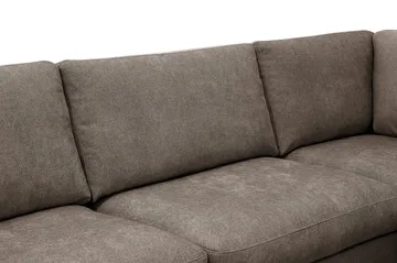 Ocean Lyx 4-sits Soffa med Schäslong Höger - Mörkbrun - Möbler - Vardagsrum - Soffor - Divansoffa & schäslong