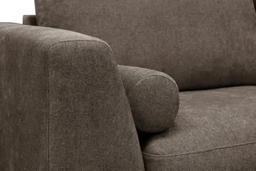 Ocean Lyx 4-sits Soffa med Schäslong Höger - Mörkbrun - Möbler - Vardagsrum - Soffor - Divansoffa & schäslong