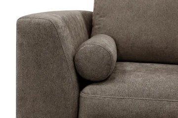 Ocean Lyx 4-sits Soffa med Schäslong Höger - Mörkbrun - Möbler - Vardagsrum - Soffor - Divansoffa & schäslong