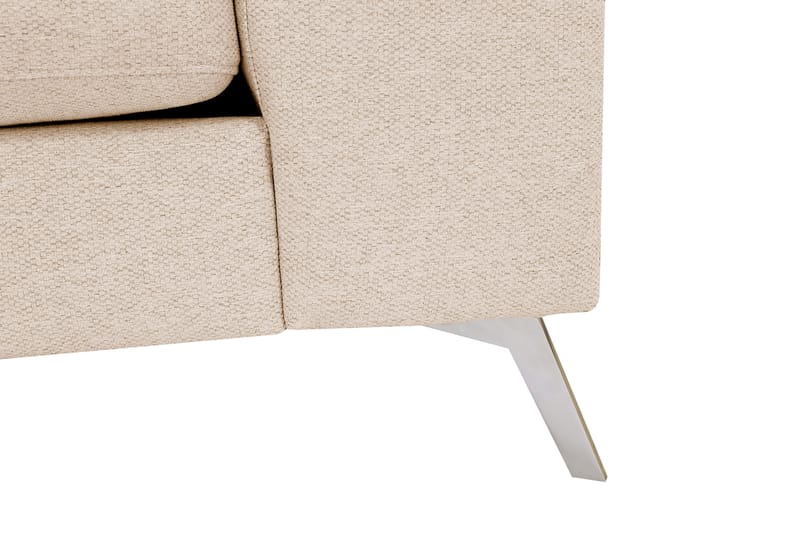 Ocean Lyx 4-sits Soffa med Schäslong Vänster - Beige - Möbler - Vardagsrum - Soffor - Divansoffa & schäslong
