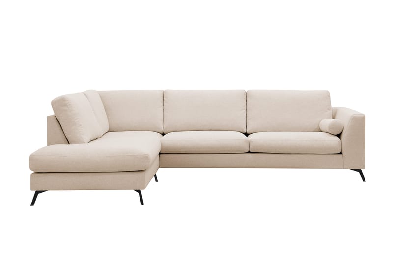 Ocean Lyx 4-sits Soffa med Schäslong Vänster - Beige - Möbler - Vardagsrum - Soffor - Divansoffa & schäslong