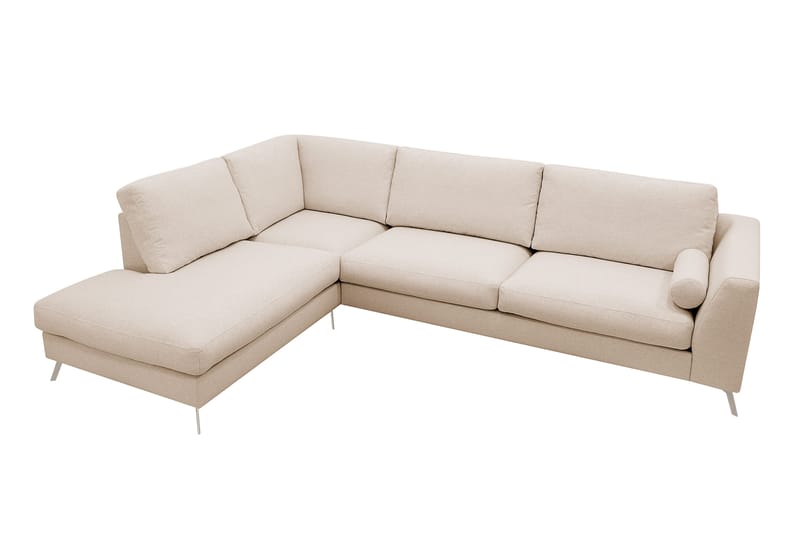 Ocean Lyx 4-sits Soffa med Schäslong Vänster - Beige - Möbler - Vardagsrum - Soffor - Divansoffa & schäslong