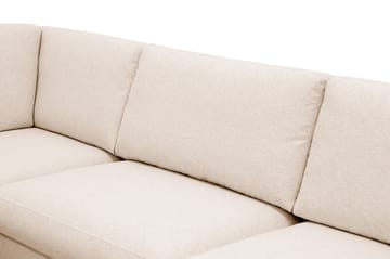 Ocean Lyx 4-sits Soffa med Schäslong Vänster - Beige - Möbler - Vardagsrum - Soffor - Divansoffa & schäslong