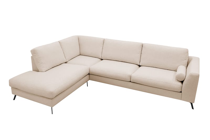 Ocean Lyx 4-sits Soffa med Schäslong Vänster - Beige - Möbler - Vardagsrum - Soffor - Divansoffa & schäslong