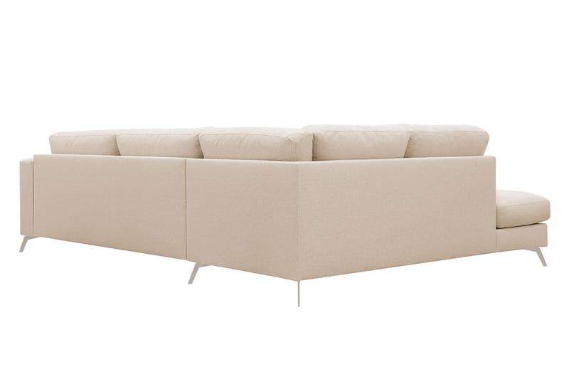 Ocean Lyx 4-sits Soffa med Schäslong Vänster - Beige - Möbler - Vardagsrum - Soffor - Divansoffa & schäslong