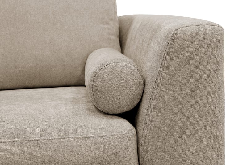 Ocean Lyx 4-sits Soffa med Schäslong Vänster - Brun - Möbler - Vardagsrum - Soffor - Divansoffa & schäslong