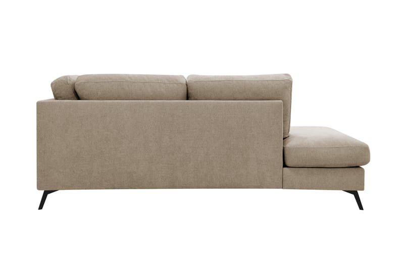 Ocean Lyx 4-sits Soffa med Schäslong Vänster - Brun - Möbler - Vardagsrum - Soffor - Divansoffa & schäslong
