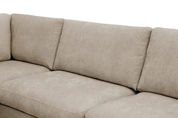 Ocean Lyx 4-sits Soffa med Schäslong Vänster - Brun - Möbler - Vardagsrum - Soffor - Divansoffa & schäslong
