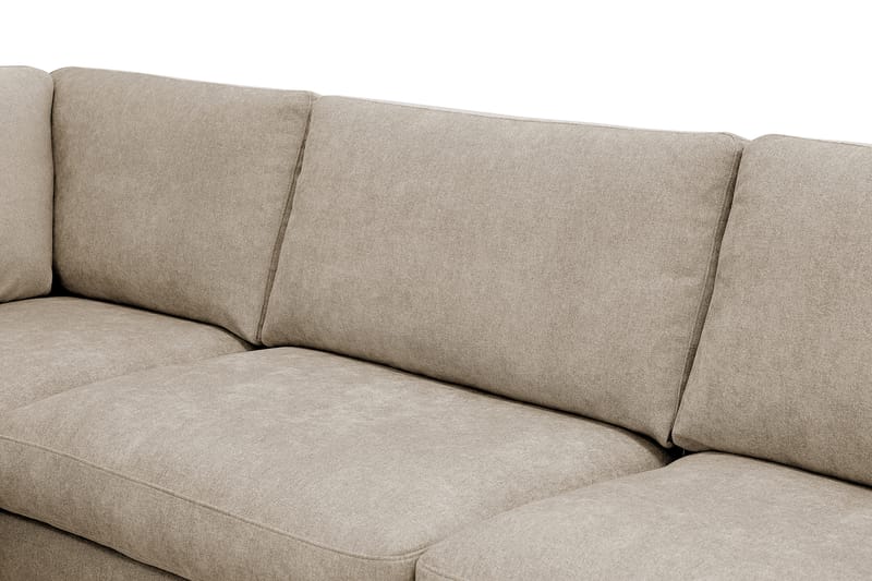 Ocean Lyx 4-sits Soffa med Schäslong Vänster - Brun - Möbler - Vardagsrum - Soffor - Divansoffa & schäslong