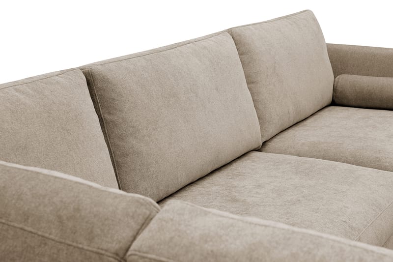 Ocean Lyx 4-sits Soffa med Schäslong Vänster - Brun - Möbler - Vardagsrum - Soffor - Divansoffa & schäslong