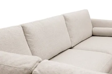 Ocean Lyx 4-sits Soffa med Schäslong Vänster - Greige - Möbler - Vardagsrum - Soffor - Divansoffa & schäslong