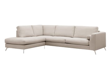 Ocean Lyx 4-sits Soffa med Schäslong Vänster - Greige - Möbler - Vardagsrum - Soffor - Divansoffa & schäslong