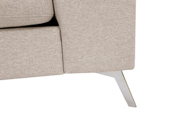 Ocean Lyx 4-sits Soffa med Schäslong Vänster - Greige - Möbler - Vardagsrum - Soffor - Divansoffa & schäslong