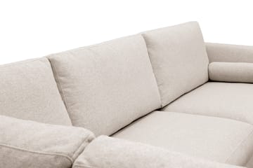 Ocean Lyx 4-sits Soffa med Schäslong Vänster - Greige - Möbler - Vardagsrum - Soffor - Divansoffa & schäslong