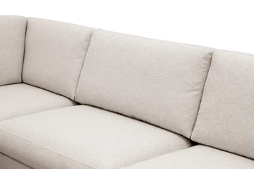 Ocean Lyx 4-sits Soffa med Schäslong Vänster - Greige - Möbler - Vardagsrum - Soffor - Divansoffa & schäslong