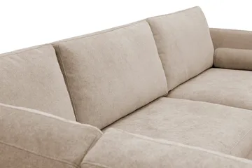 Ocean Lyx 4-sits Soffa med Schäslong Vänster - Ljusbrun - Möbler - Vardagsrum - Soffor - Divansoffa & schäslong