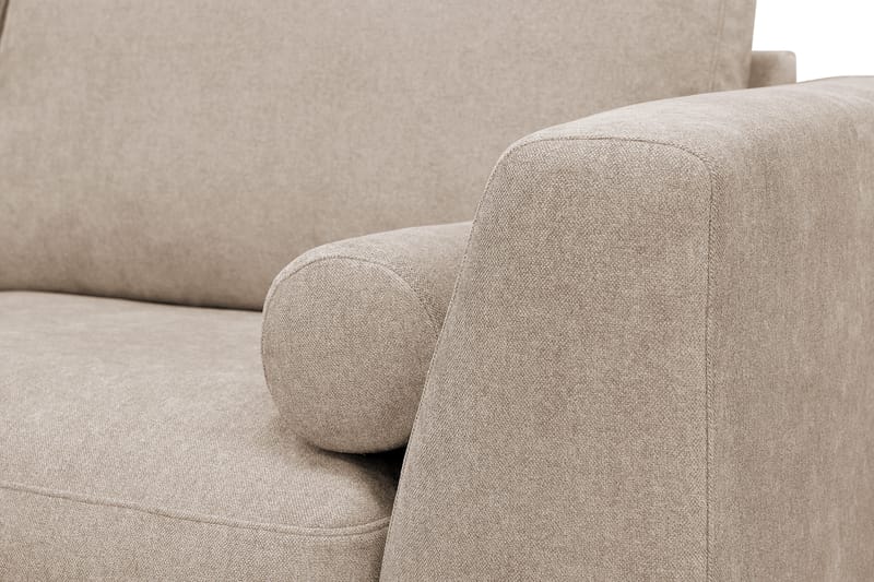 Ocean Lyx 4-sits Soffa med Schäslong Vänster - Ljusbrun - Möbler - Vardagsrum - Soffor - Divansoffa & schäslong