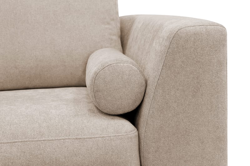 Ocean Lyx 4-sits Soffa med Schäslong Vänster - Ljusbrun - Möbler - Vardagsrum - Soffor - Divansoffa & schäslong