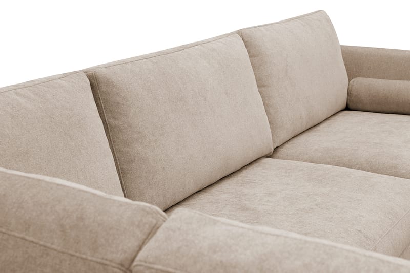 Ocean Lyx 4-sits Soffa med Schäslong Vänster - Ljusbrun - Möbler - Vardagsrum - Soffor - Divansoffa & schäslong
