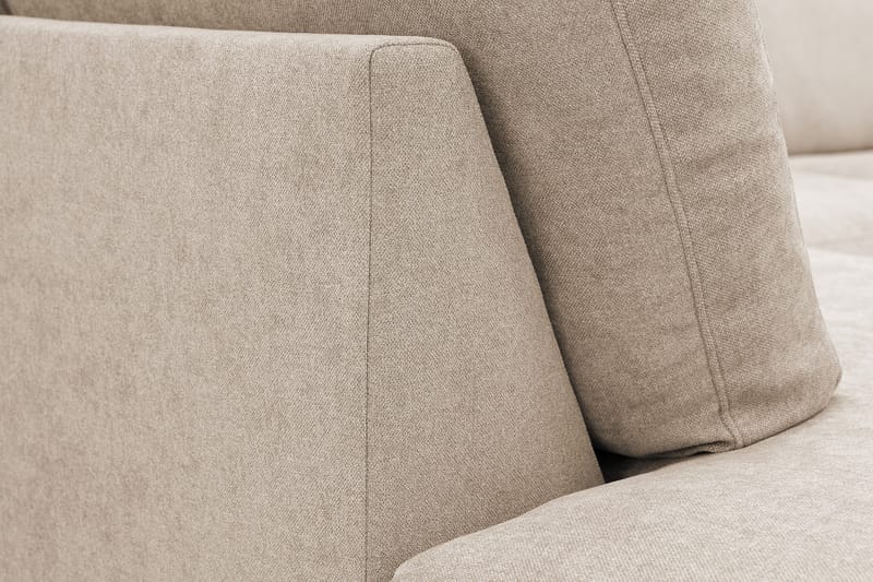Ocean Lyx 4-sits Soffa med Schäslong Vänster - Ljusbrun - Möbler - Vardagsrum - Soffor - Divansoffa & schäslong