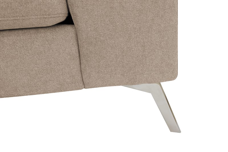 Ocean Lyx 4-sits Soffa med Schäslong Vänster - Ljusbrun - Möbler - Vardagsrum - Soffor - Divansoffa & schäslong