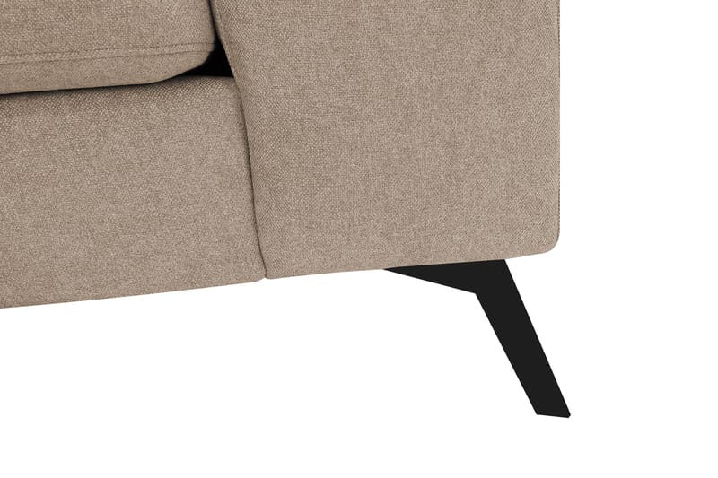 Ocean Lyx 4-sits Soffa med Schäslong Vänster - Ljusbrun - Möbler - Vardagsrum - Soffor - Divansoffa & schäslong