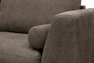 Ocean Lyx 4-sits Soffa med Schäslong Vänster - Mörkbrun - Möbler - Vardagsrum - Soffor - Divansoffa & schäslong