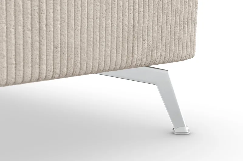 Ocean Lyx 5-sits Vändbar L-formad Hörnsoffa i Manchester - Beige - Möbler - Vardagsrum - Soffor - Hörnsoffor