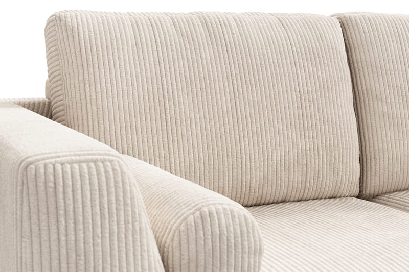 Ocean Lyx 5-sits Vändbar L-formad Hörnsoffa i Manchester - Beige - Möbler - Vardagsrum - Soffor - Hörnsoffor