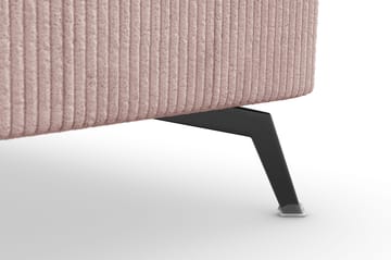 Ocean Lyx 5-sits Vändbar L-formad Hörnsoffa i Manchester - Rosa - Möbler - Vardagsrum - Soffor - Hörnsoffor