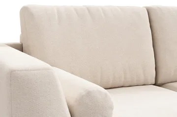 Ocean Lyx 5-sits Vändbar L-formad Hörnsoffa i Tyg - Beige - Möbler - Vardagsrum - Soffor - Hörnsoffor